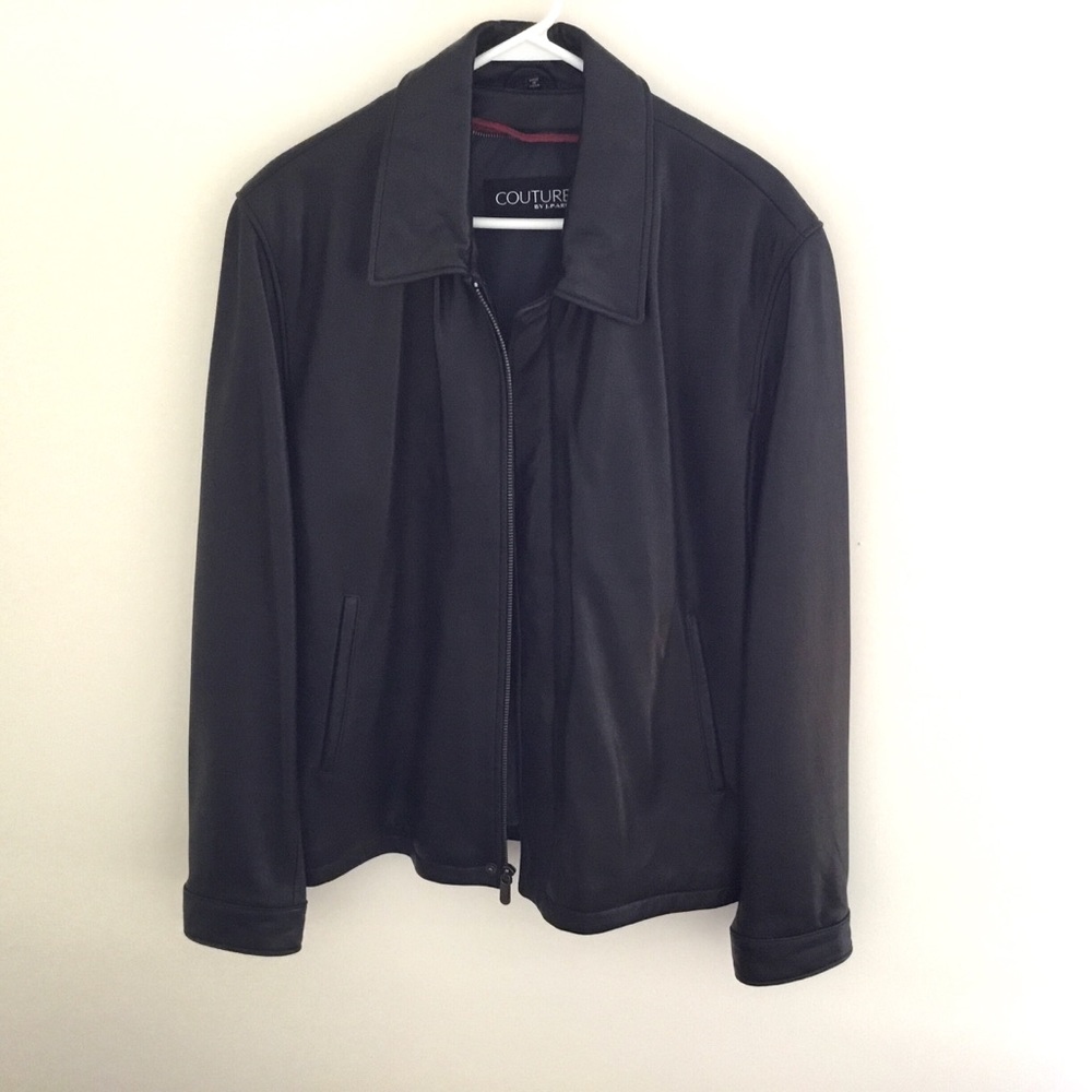 Couture by j park soft Lamb Leather  Men’s M coat